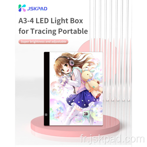 JSKPAD Boîte à lumière de dessin à LED la plus populaire